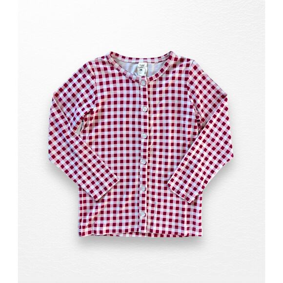 NWT Bamboo Gingham Cardigan, Size 5Y - Picture 6 of 8